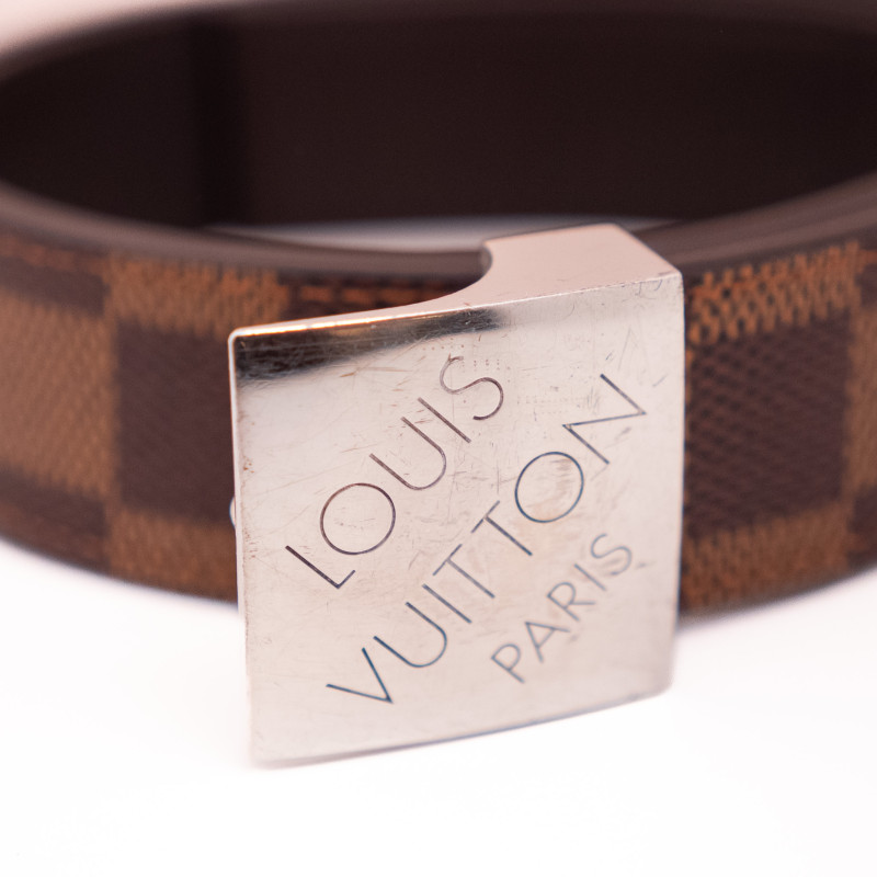 LV Belt Damier Ebene