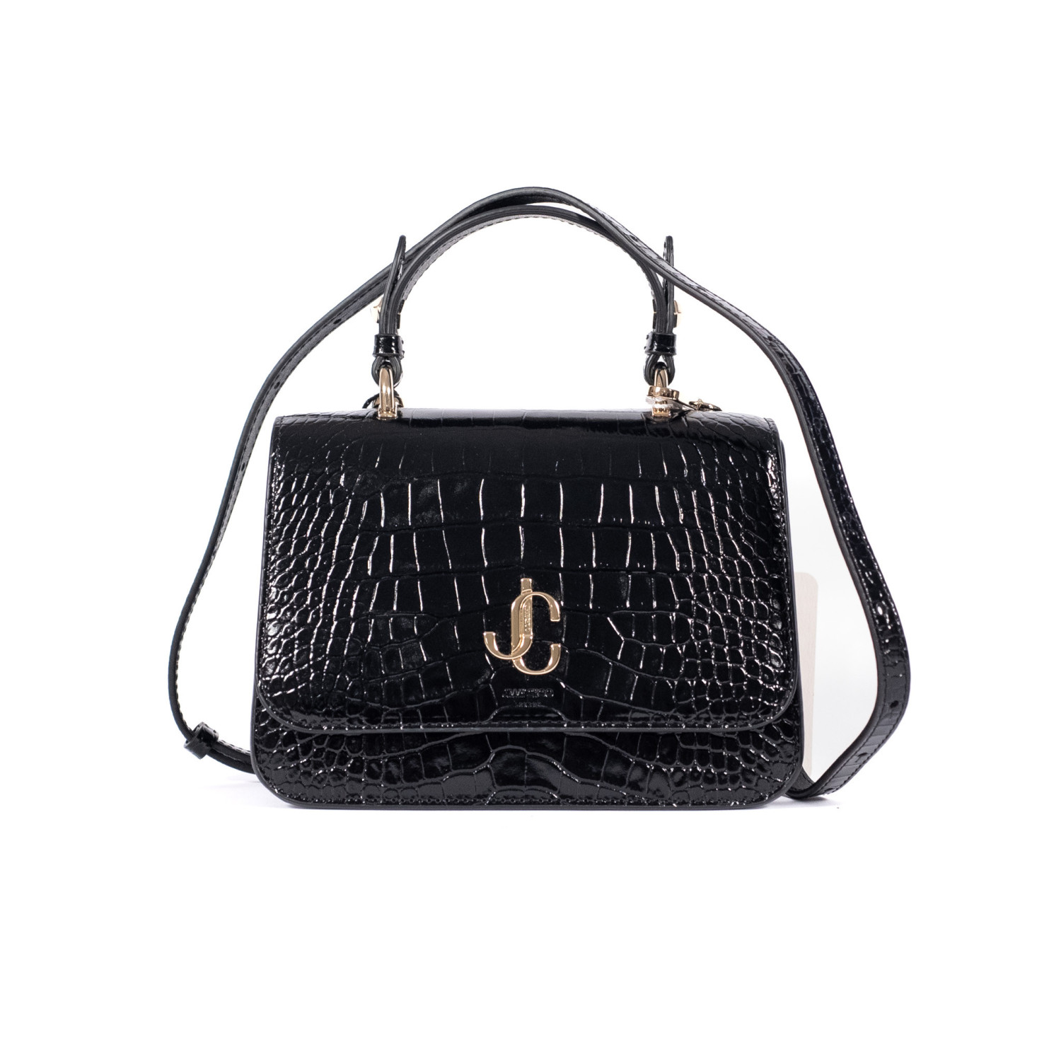 JC Top Handles Croc Embossed