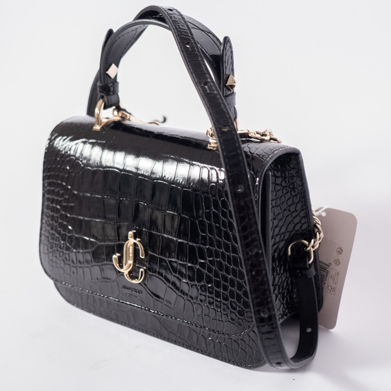 JC Top Handles Croc Embossed