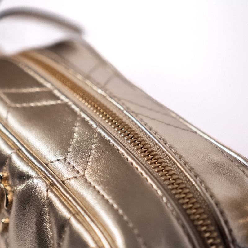 JC Camera Gold Leather