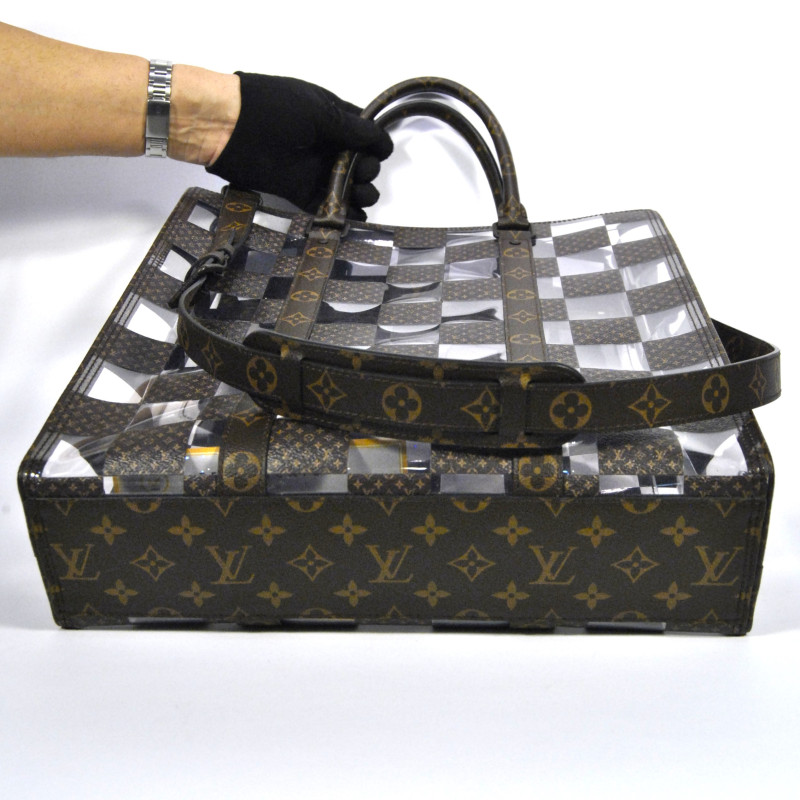 LV Sac Plat Chess Monogram